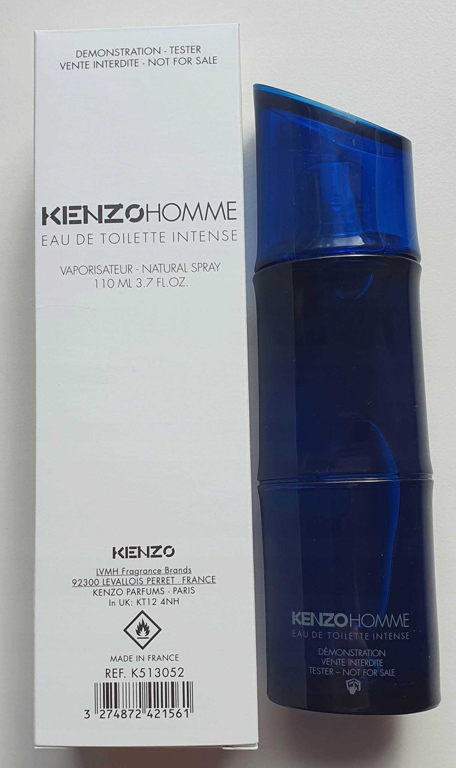 Kenzo Homme Intense Apa de toaletă - Tester